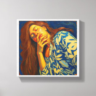 “Sueño en Azul” – Lienzo decorativo