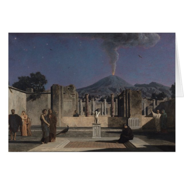 Sueño en las ruinas de Pompeya, 1866 (Anverso (Horizontal))