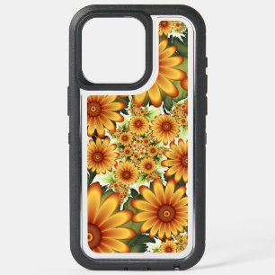 Sueño floral, arte fractal de flores abstractas mo
