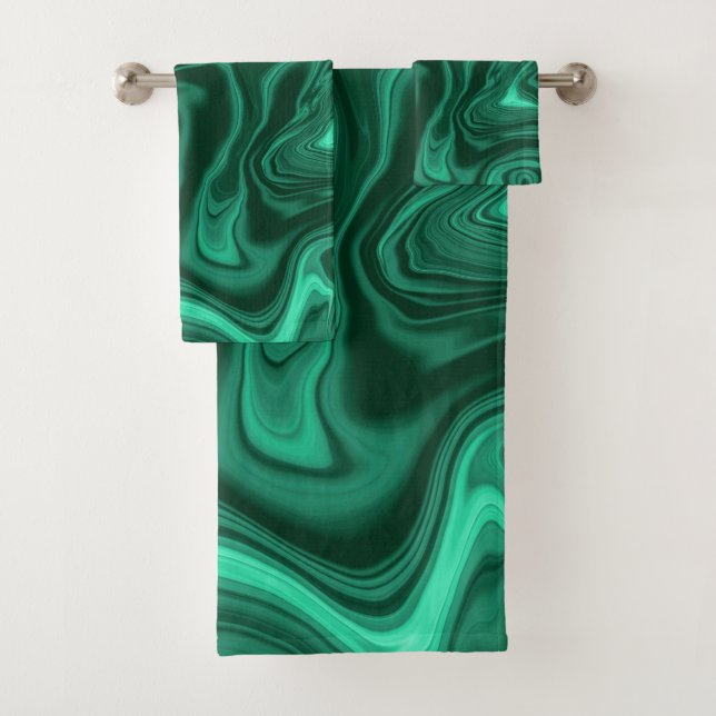 Sueño malaquita líquido #2 #gem #decoración #arte (In situ)