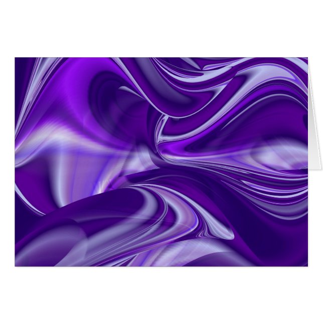 Sueño púrpura , Abstracto Fantasía Arcoiris (Anverso (Horizontal))