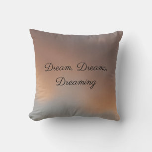 Sueño, sueños, Cojín decorativo soñador
