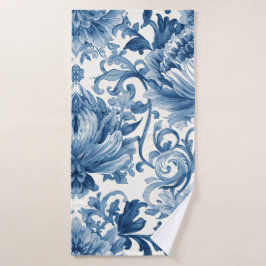 Sueños Azules | Chinoiserie de Acuarela Floral