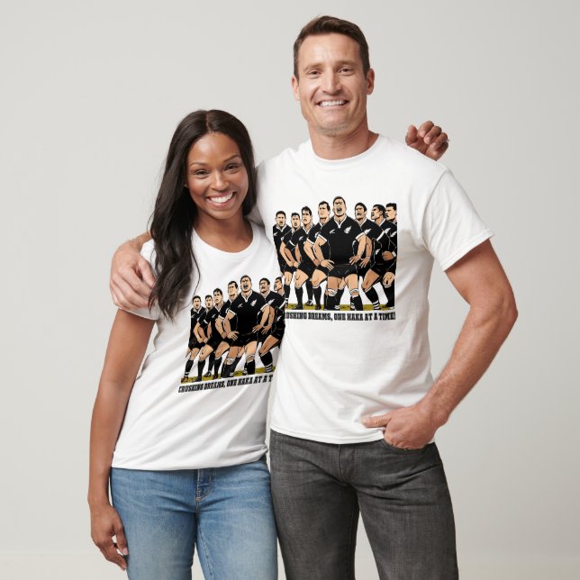 Sueños de aplastamiento - Camiseta NZ Rugby Unisex (Unisexo)