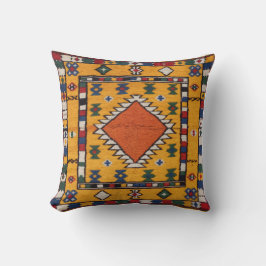 Sueños de atardecer" almohadas kilim amarillas tur
