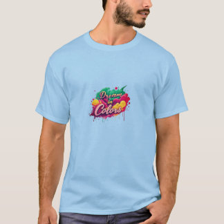Sueños de camiseta de colores