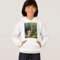 Sueños de Conejo de Pradera: Sudadera con Capucha