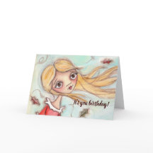 Sueños de cumpleaños - Tarjeta de cumpleaños