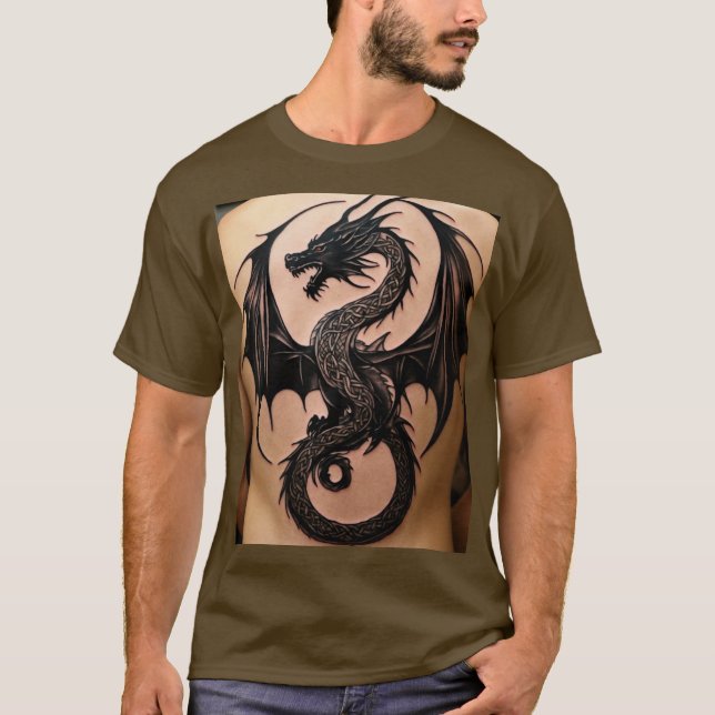 "Sueños de dragón: Diseños caprichosos de camiseta (Anverso)