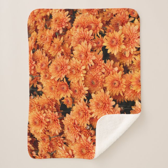 Sueños de flores: manta impresa de flores (Anverso)