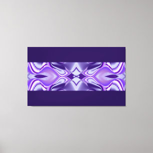 Sueños de flores moradas, arte de arcoiris abstrac