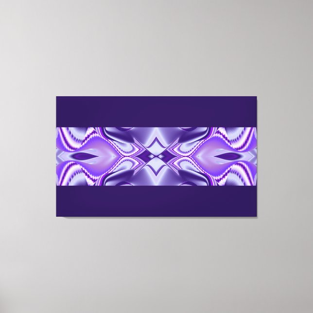 Sueños de flores moradas, arte de arcoiris abstrac (Anverso)