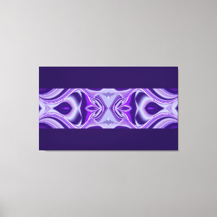 Sueños de flores moradas, arte de arcoiris abstrac