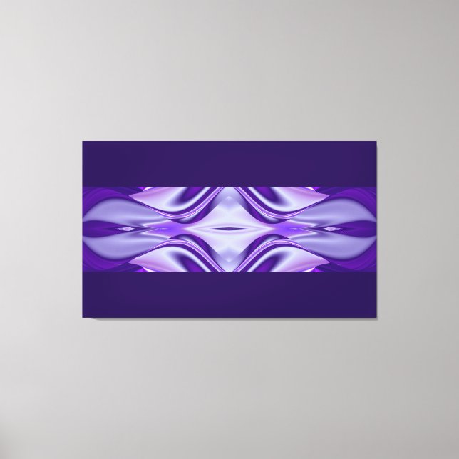 Sueños de flores moradas, arte de arcoiris abstrac (Anverso)