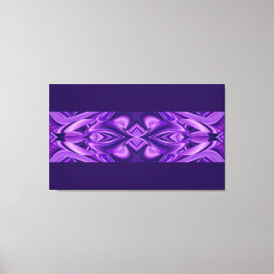 Sueños de flores moradas, arte de arcoiris abstrac