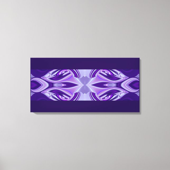 Sueños de Flores Moradas, Arte de Arcoíris de Fant (Anverso)