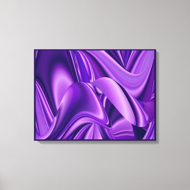 Sueños de Flores Moradas, Arte de Arcoíris de Fant (Anverso)