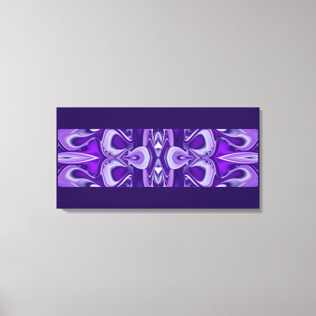 Sueños de Flores Moradas, Arte de Arcoíris de Fant (Anverso)