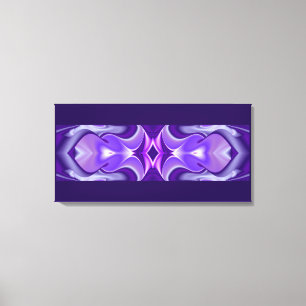 Sueños de Flores Moradas, Arte de Fantasía Abstrac