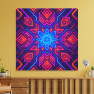 Sueños de Kaleido Vibrante Resumen Arte de pared