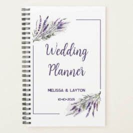 Sueños de lavanda: Planificador de bodas de Person
