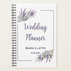 Sueños de lavanda: Planificador de bodas de Person