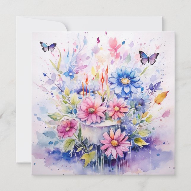 Sueños de mariposa: Jardín encantado (Anverso)