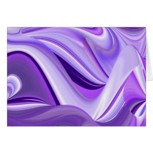 Sueños de nieve morada, arte abstracto de fantasía