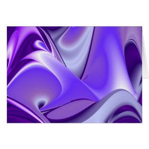 Sueños de nieve morada, arte abstracto de fantasía