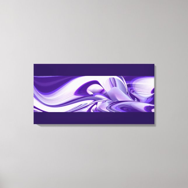 Sueños de Nieve Morada, Arte de Arcoíris de Fantas (Anverso)