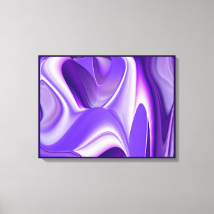 Sueños de Nieve Morada, Arte de Arcoíris de Fantas