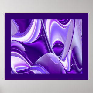 Sueños de Nieve Morada, Arte de Arcoíris de Fantas