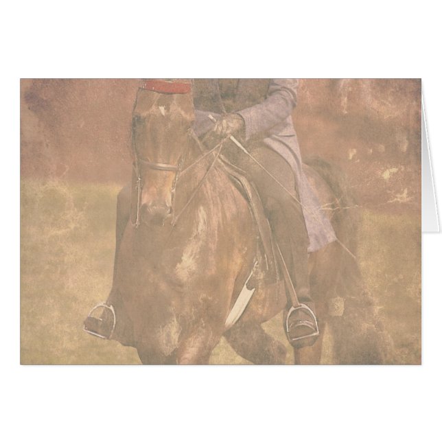 Sueños de Saddlebred (Anverso (Horizontal))
