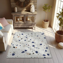 Sueños de Terrazzo Pastel: Naranja, verde, gris, c