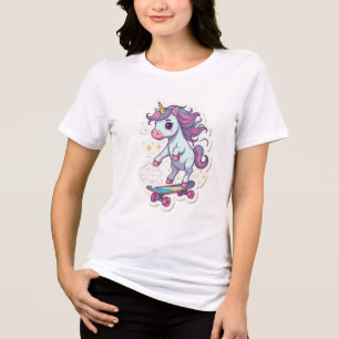 Sueños de Unicornio: Camisa Tri-Blend