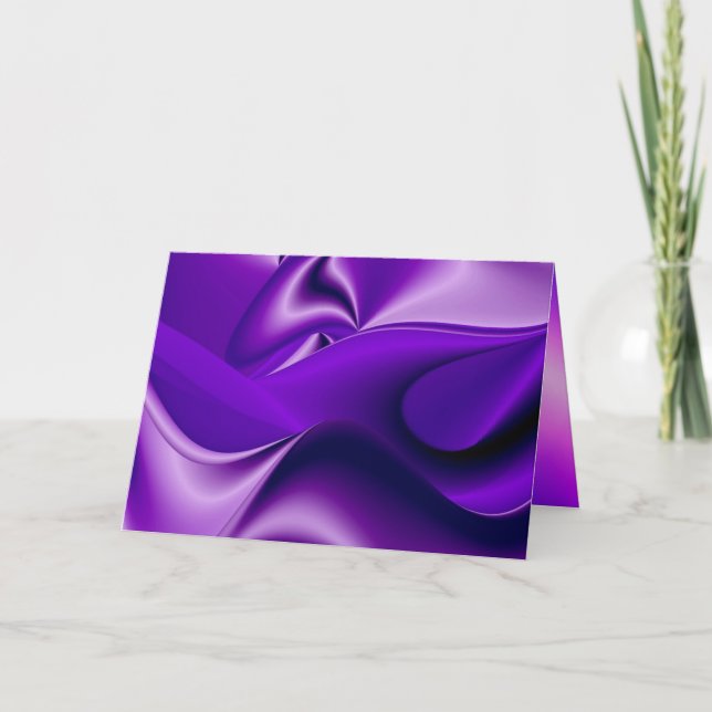 Sueños del arcoiris de flores moradas (Anverso)