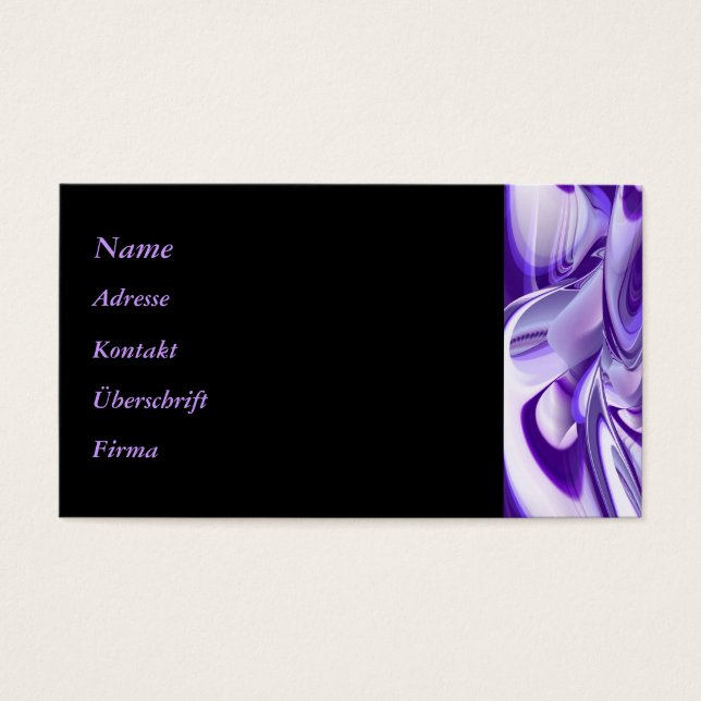Sueños del arcoiris de flores moradas (Frente)