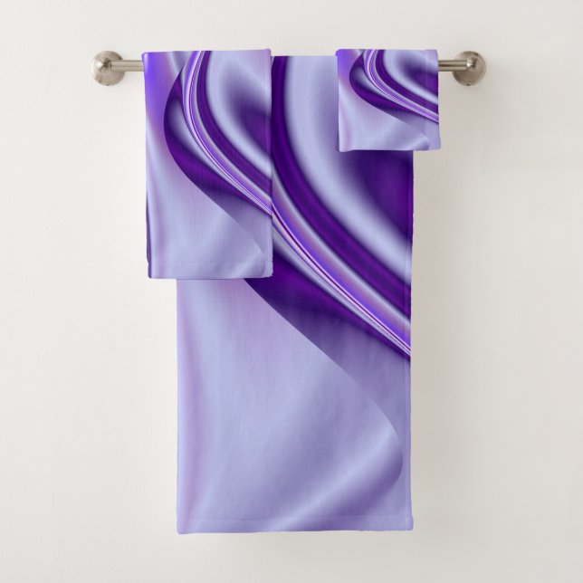 Sueños del arcoiris de flores moradas (In situ)