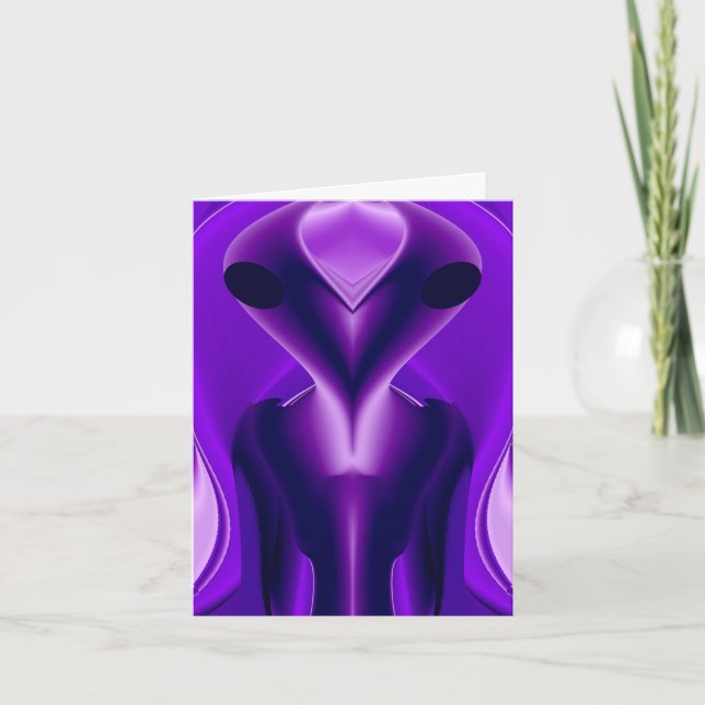 Sueños del arcoiris púrpura 3D , Alien (Anverso)