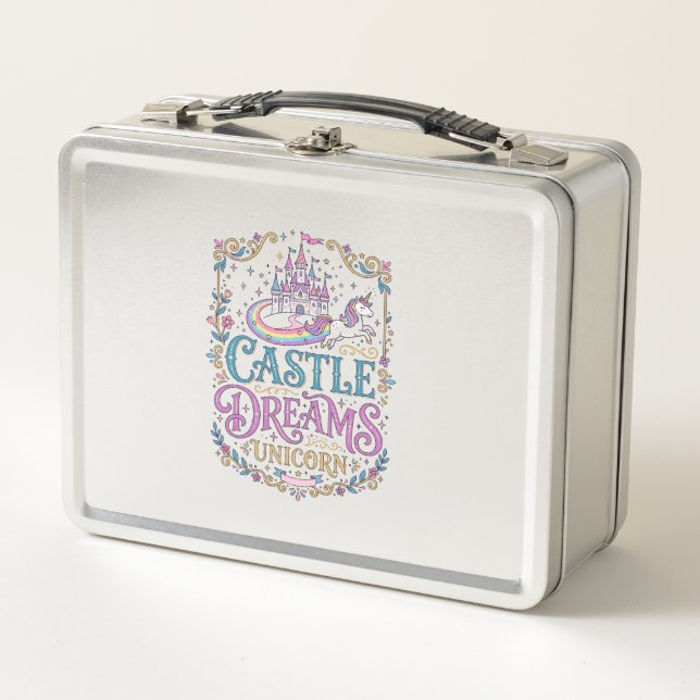 Sueños del Castillo de Unicornio Unicornio Fondo B (Anverso)