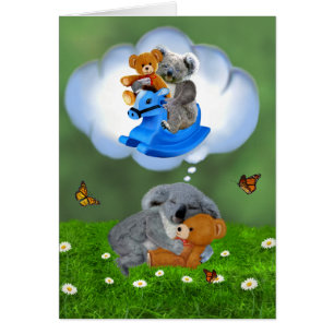 SUEÑOS DEL OSO DE KOALA DEL BEBÉ