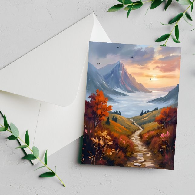 Sueños Diurnos de Otoño | Tarjeta de Paisaje de Mo (Subido por el creador)