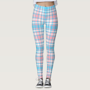 Sueños dulces Plaid Leggings