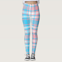 Sueños dulces Plaid Leggings
