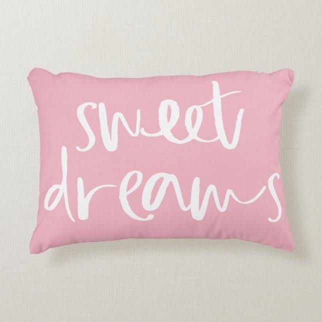 Sueños dulces rosados con almohada de papel (Anverso)