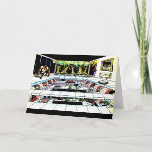 Sueños extraños - tarjeta