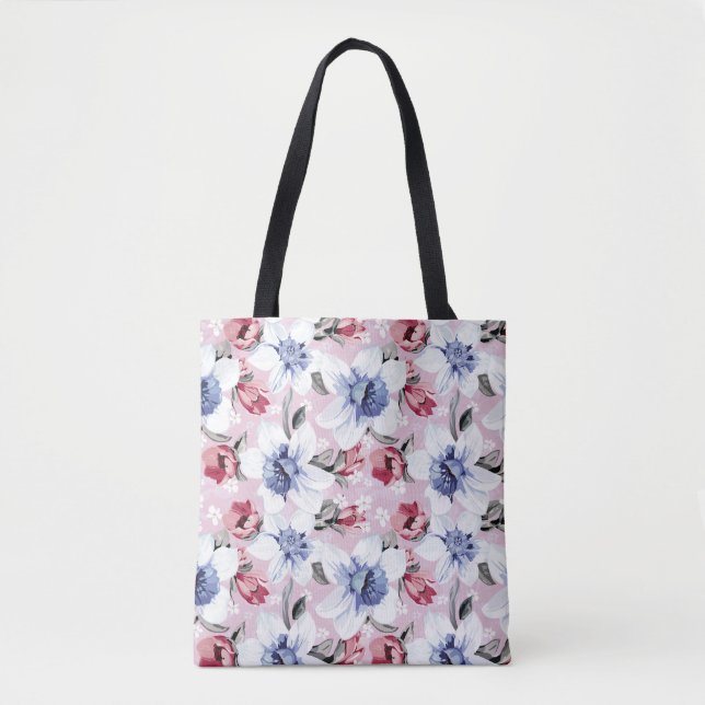 Sueños Florales #2 en la bolsa de Susiejayne Tote (Anverso)