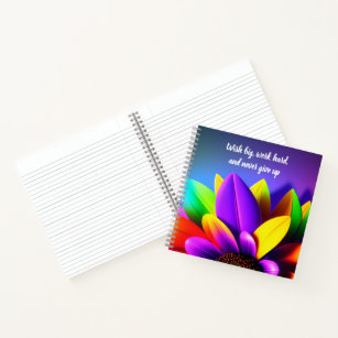 Sueños Florales: Cuaderno Elegante