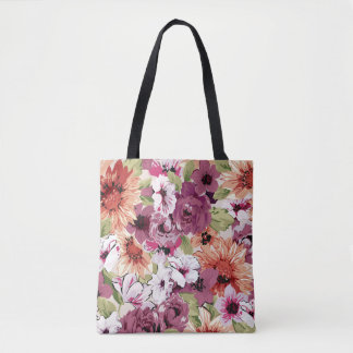Sueños florales número 3 en la bolsa de Susiejayne