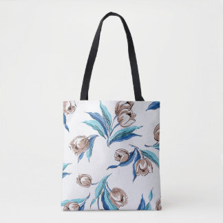 Sueños florales número 9 en la bolsa de Susiejayne